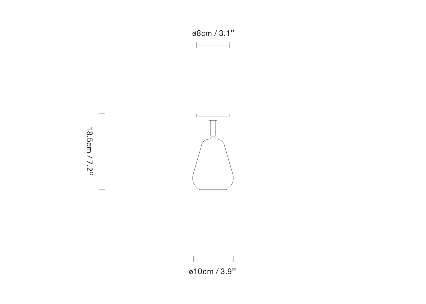 Anoli Spot Recessed by Nuura