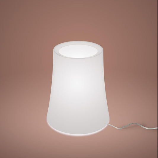 Unbreakable white contract table lamps, Small Lamp, mini Lamps, Deco lamps for hotels hospitality