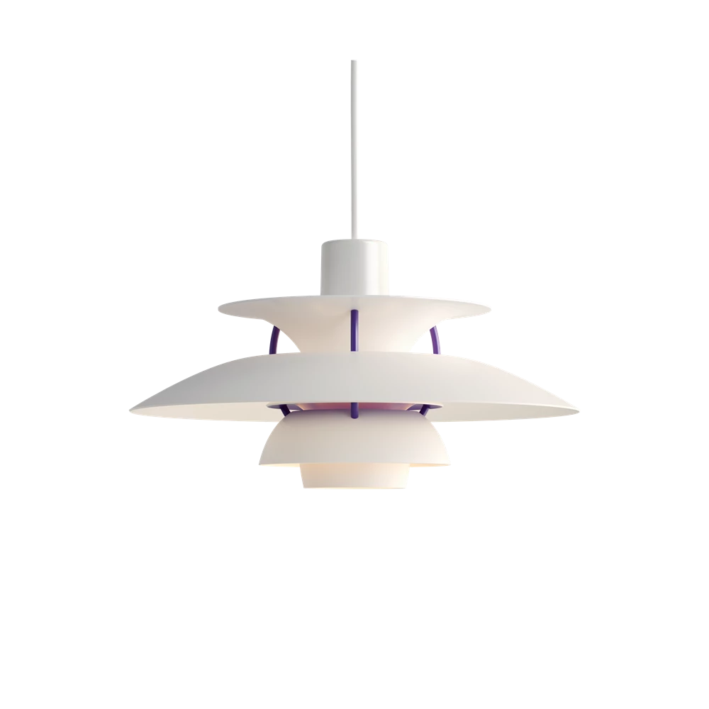 PH 5 Mini Classic White Pendant Lamp by Louis Poulsen