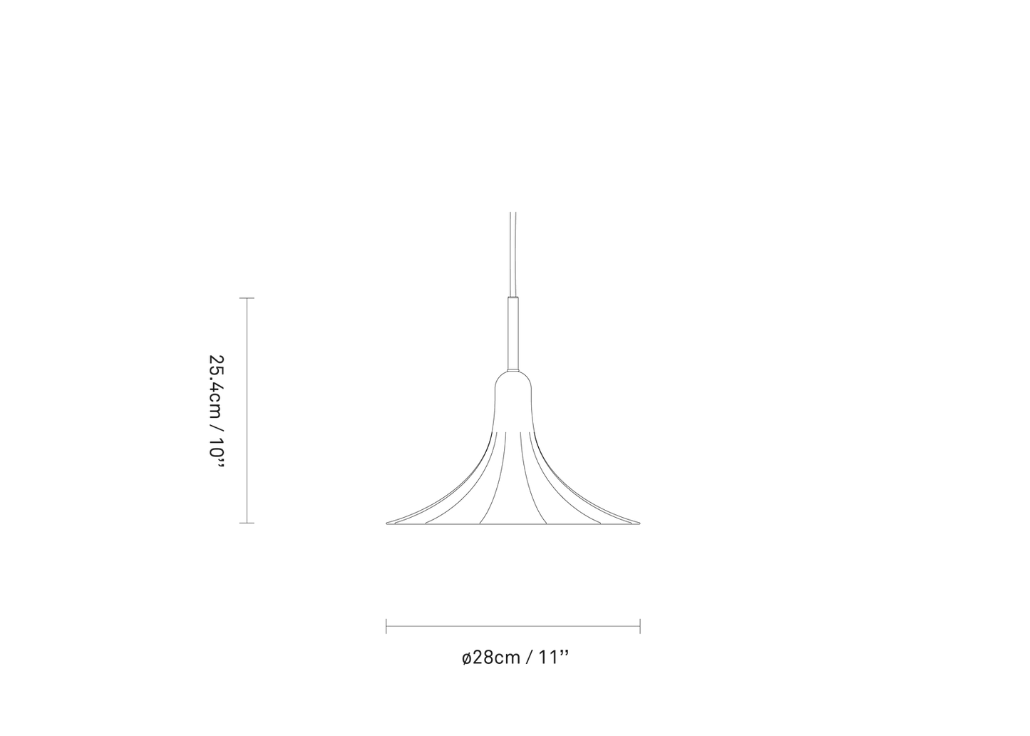 Petalii 1 Small Pendant Lamp by Nuura