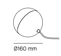 Half Wall Lamp by Milan