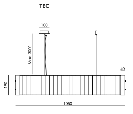 Nosa Pendant Lamp by Aromas del Campo