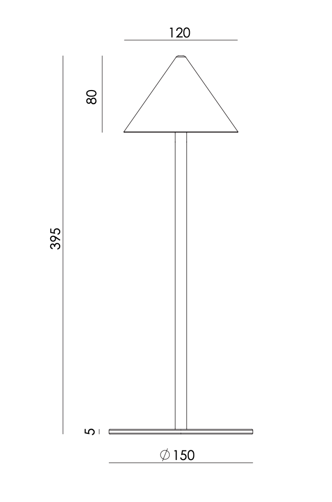 Anza Table Lamp by Aromas del Campo