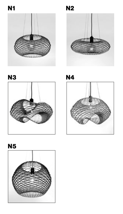 Net Table Lamp by Zava Luce