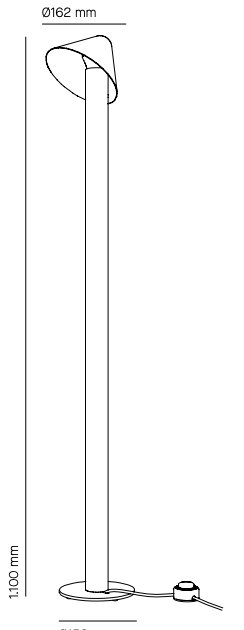 Shita Floor Lamp by Milan