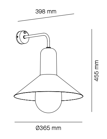 Tagomago Wall Lamp by Milan
