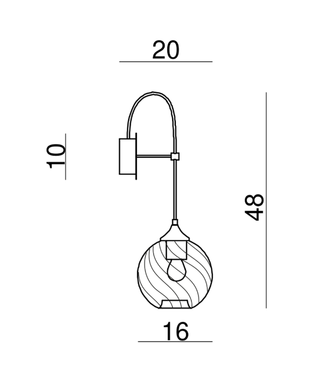 PARIGI© Wall Lamp by Cangini & Tucci