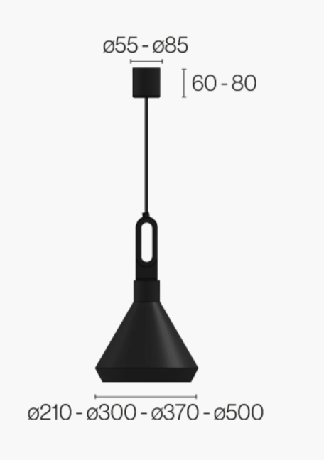 Driyos Suspension light by Zava Luce