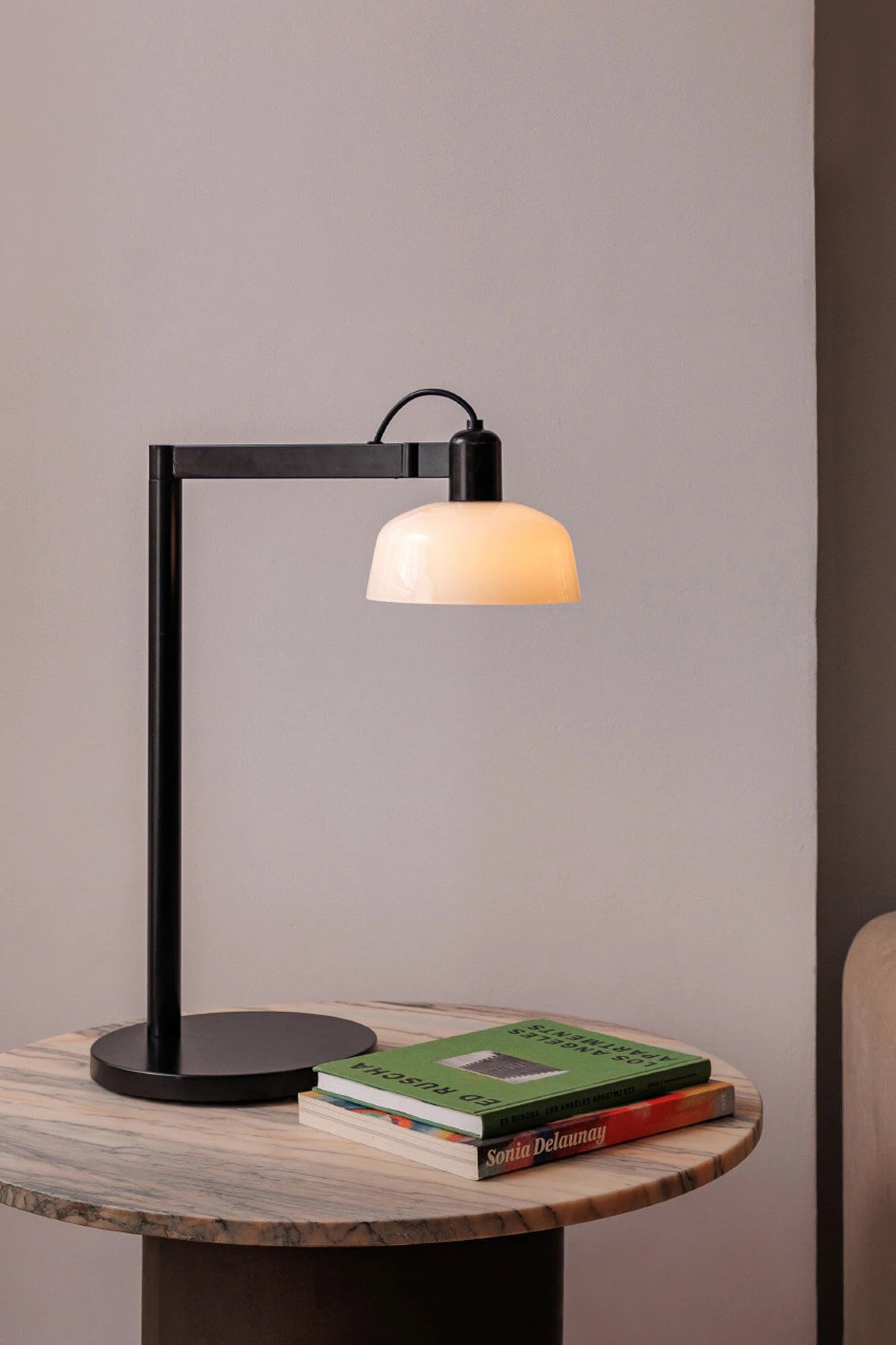 Tatawin White Table Lamp by Faro - Main Image