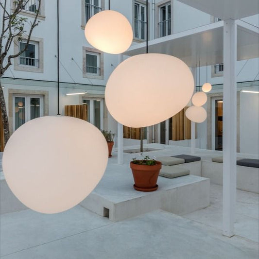 Outdoor Suspended light, Best Lamps for outdoor, Hanging pendant lights for exterior atria