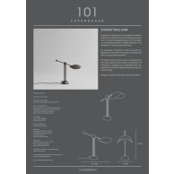 Stingray Table Lamp by 101 Copenhagen