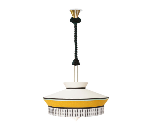 Contemporary Art Deco hanging light for dining table 
