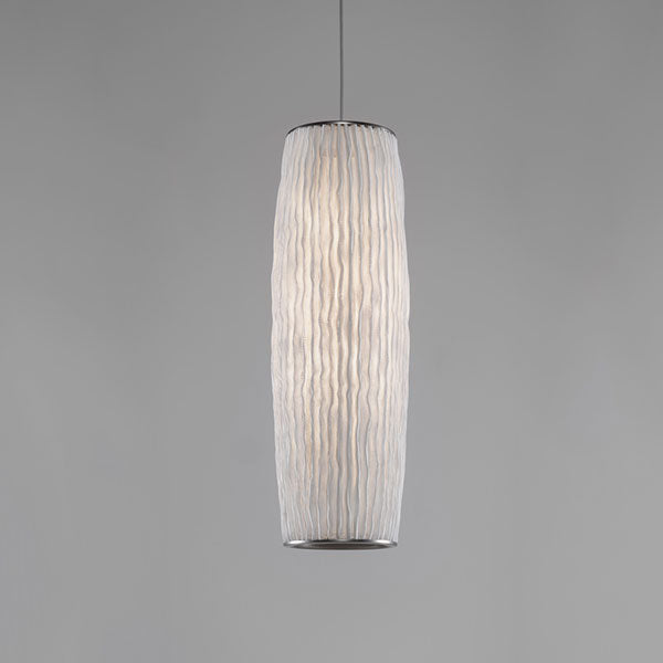 Coral Reef Pendant Lamp by A Emotional Light. Organic, sculpted light made from handmade painted stainless steel mesh, inspired by the texture of a coral reef.