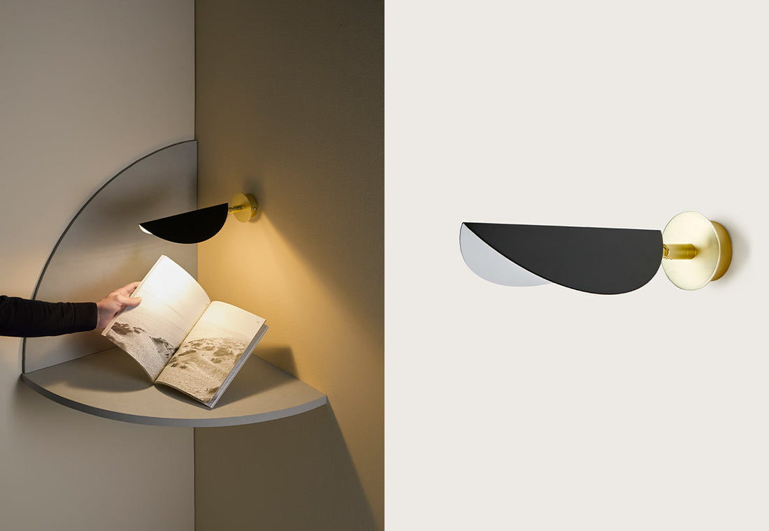 Ficus Wall Lamp by Aromas Del Campo – sleek, steel wall-mounted designer light with minimalist style and warm illumination for modern interiors.