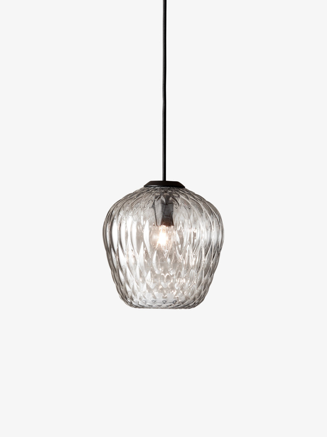 Blown Pendant Lamp by &Tradition – artistic pendant made of mouth-blown glass creating dazzling light patterns; perfect for luxury lamps and decor.