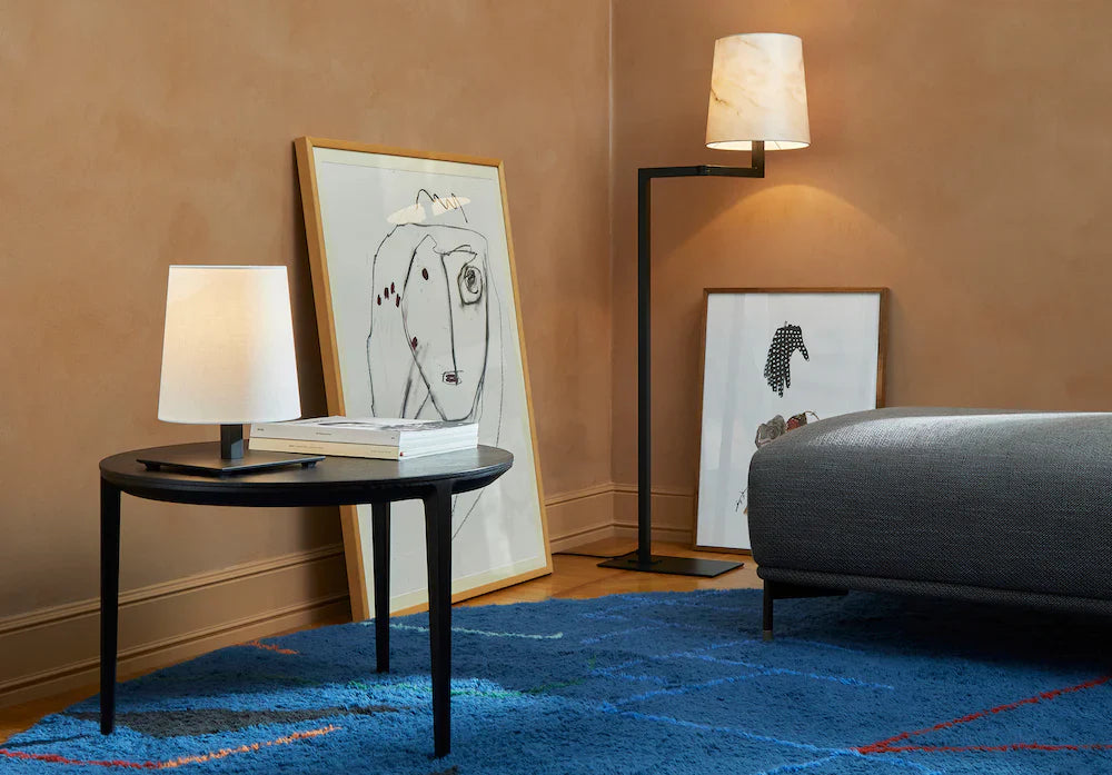 fabric table lamps online India Shop Luxury, Simple modern lights for home, luxury light fittings for home use, hotel room lighting, Luxury lighting for contract,