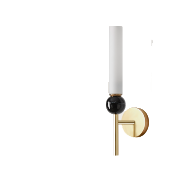 Delie Wall Lamp by Aromas Del Campo – luxurious metal, marble, and glass wall light designed by JF Sevilla, ideal for modern and elegant interior decor.
