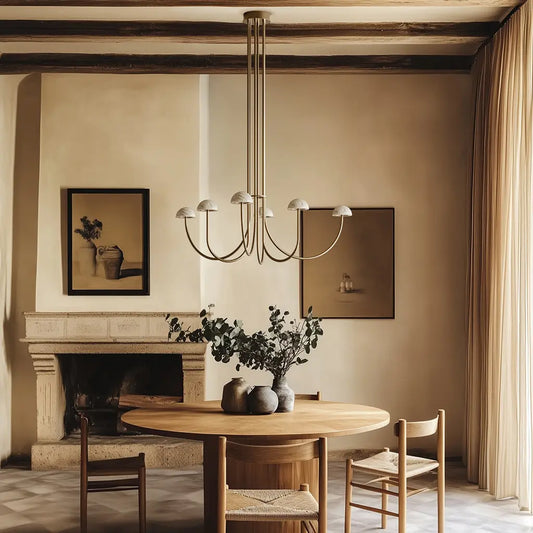 Discover the best lighting for round dining tables, including designer pendants, chandeliers, ideal hanging heights, warm light, and luxury European fixtures.