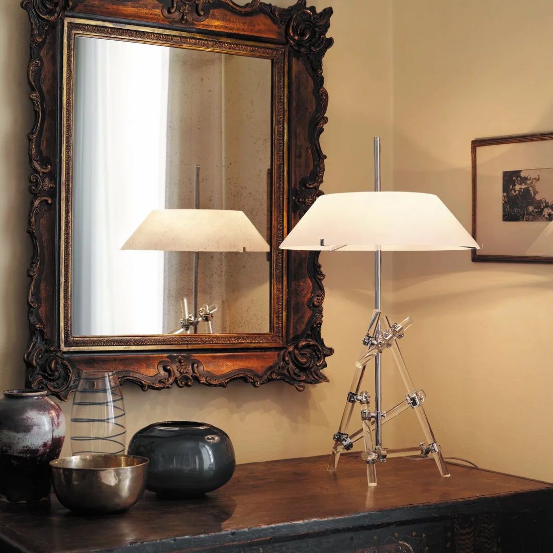 Glass table lights, bulb table lamp, Glass lighting for study Desk, Office desk lighting, Study table Lighting