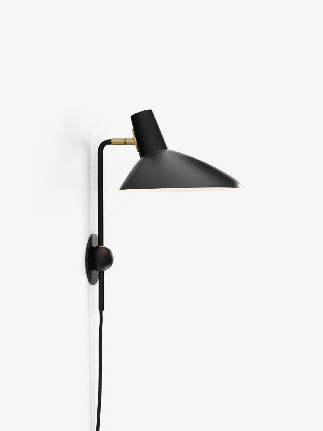 Tripod Wall Lamp by &Tradition – mid-century modern wall lamp, luxury lighting, Danish designer lamp with swivel shade in India