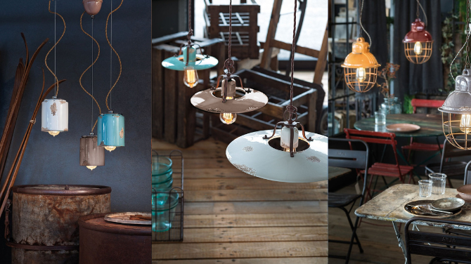 Hanging pendant lights