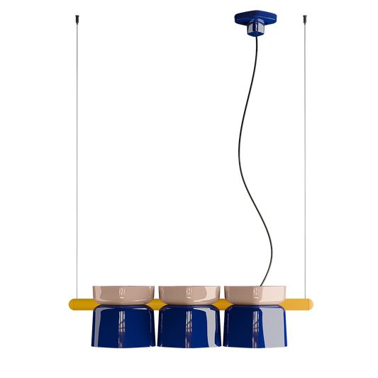 Fancy Colorful Pendants lights by Ferrolucce for kids room