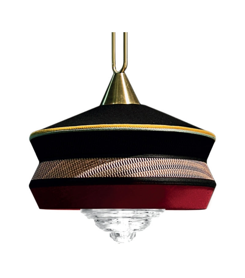 Beautiful Hanging lamps for Residential use, Fabric Printed Lamps, Peaceful lamps, Chic lights hanging