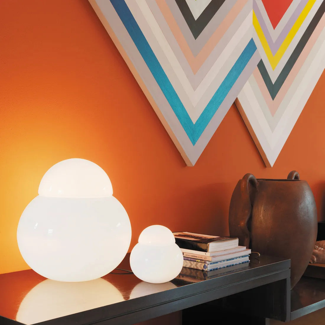 White Glass Table lights, home decor lamps, designer table lamps online, new lamps, buy table lamp, table lamps shop near me