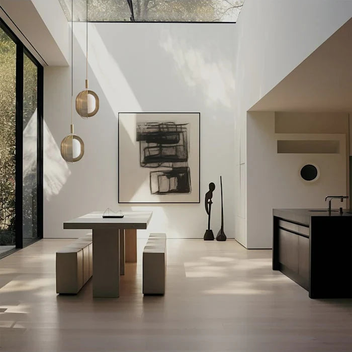 How to light a dining room without chandelier?