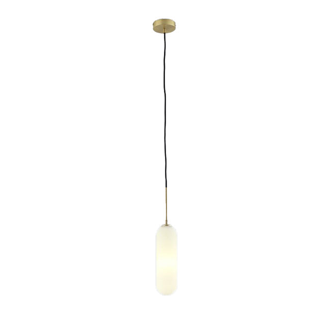 Modern Atil Pendant Lamp featuring a round glass diffuser and steel frame, a luxury lighting fixture by Aromas Del Campo.