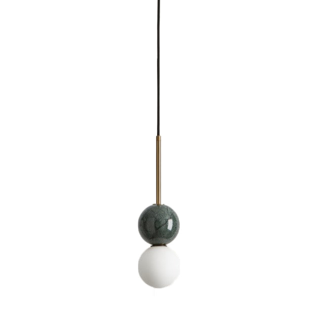 Aromas Del Campo Dalt Pendant Lamp, a stylish round lighting fixture with a touch of luxury.