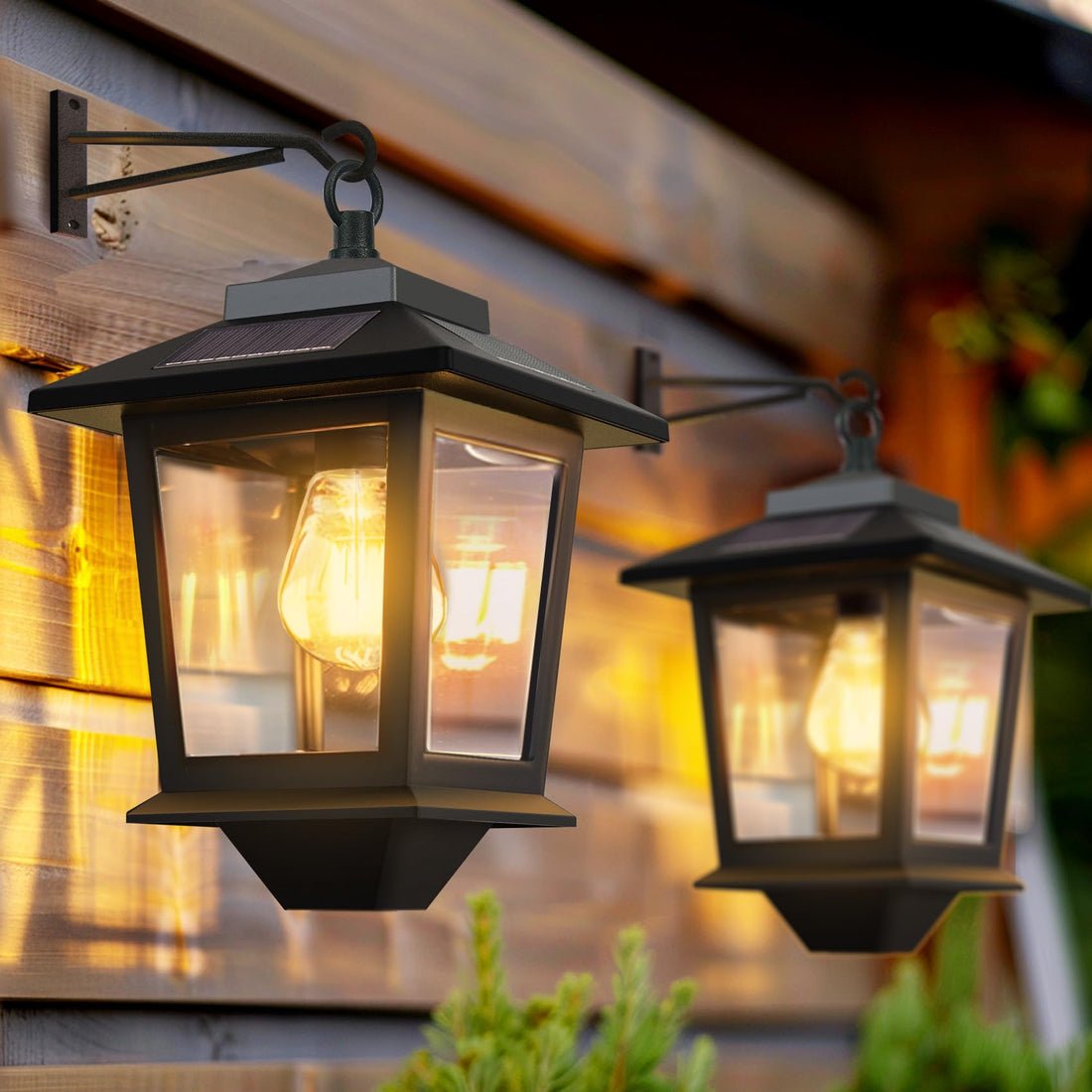 Solar Powered Wall Lamp