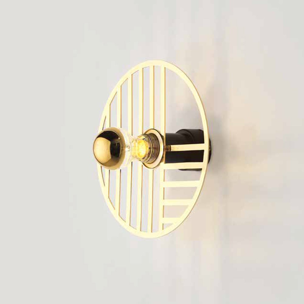 Aromas Del Campo Line Wall Lamp, sleek steel luxury lighting, modern design wall lamp by JF Sevilla