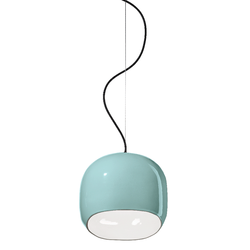 Blue Bedside hanging light 