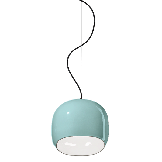 Blue Bedside hanging light 
