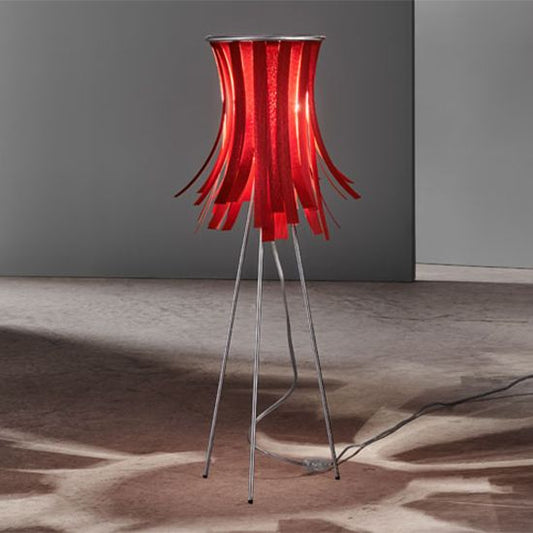 Chic Red Table Lamp for Studio
