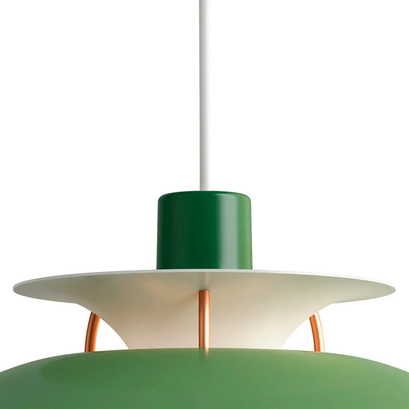 green colour pendant lamp