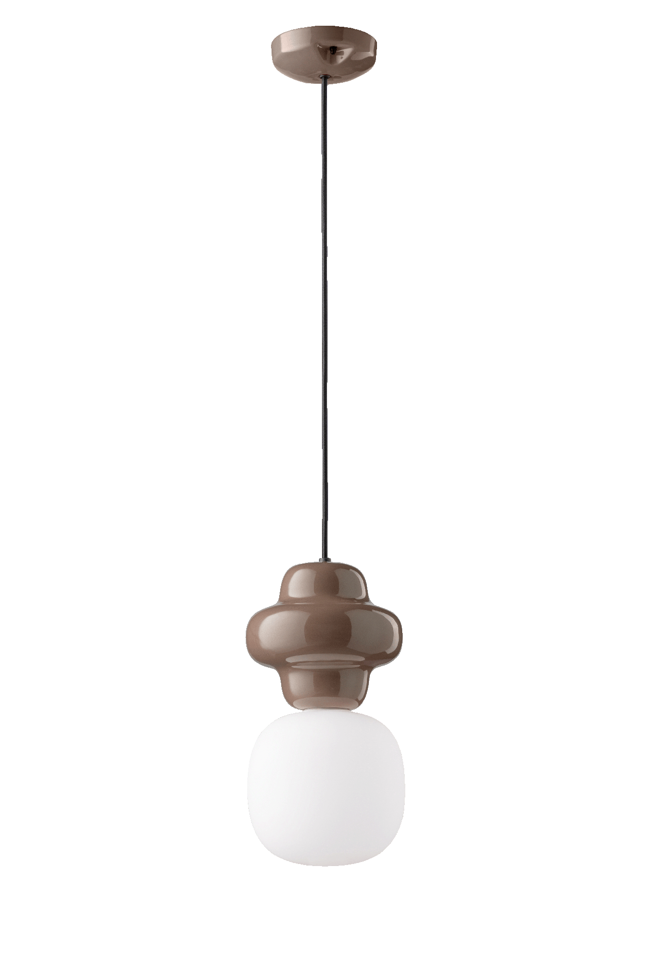 Brown Ceramic Glossy  pendant  lights