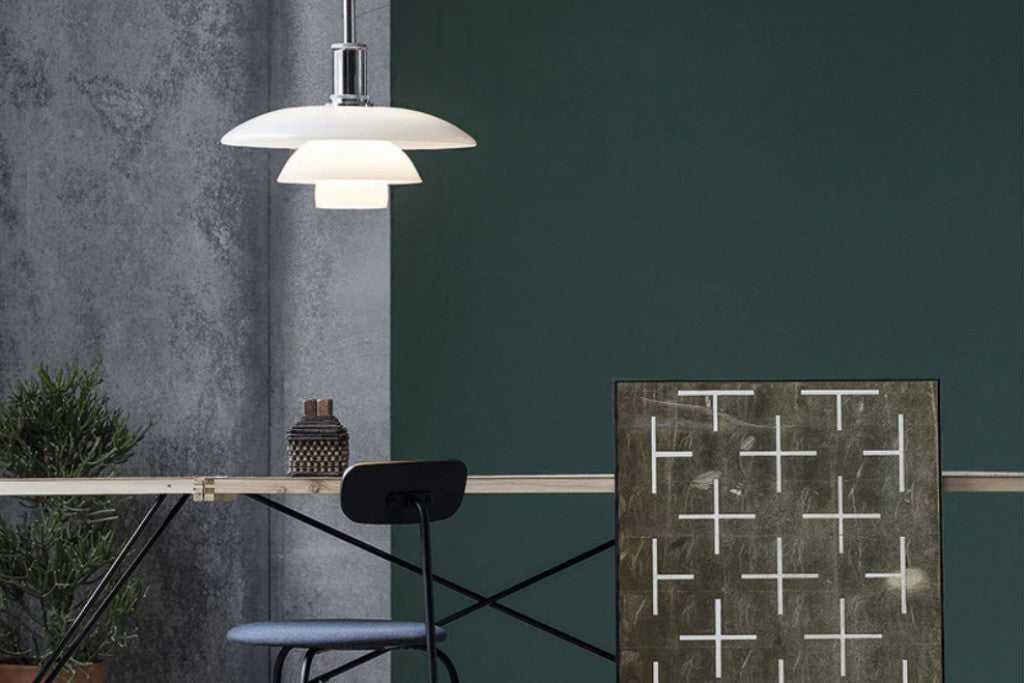 Glarefree Pendant hanging Light by Louis poulsen