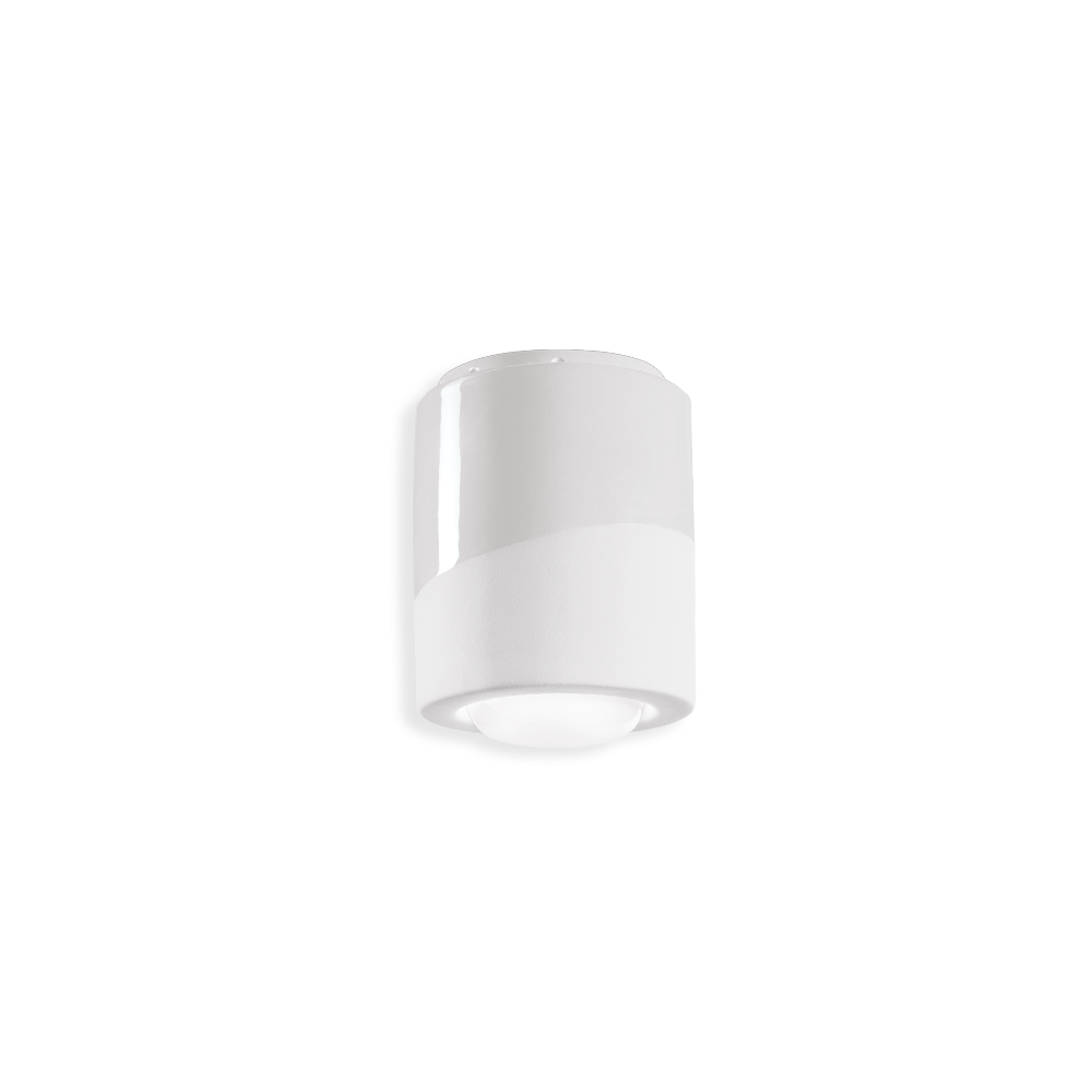 White Small ceiling light for task lighting or study table 