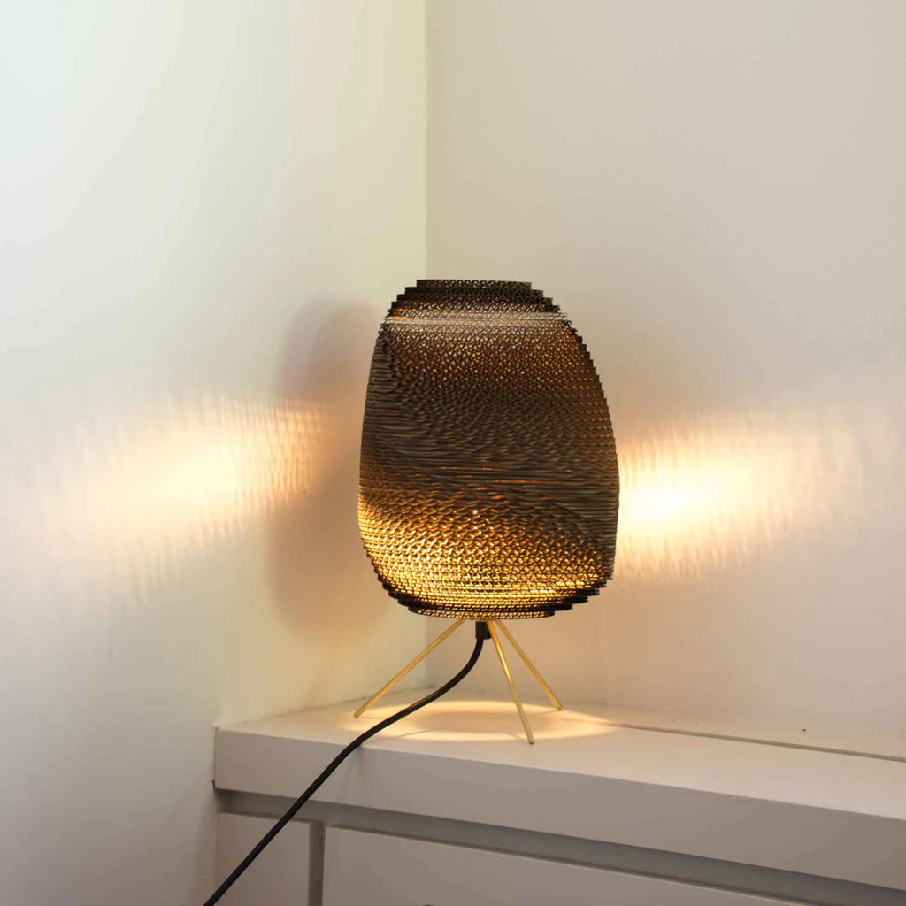 natural brown sustainable lamp
