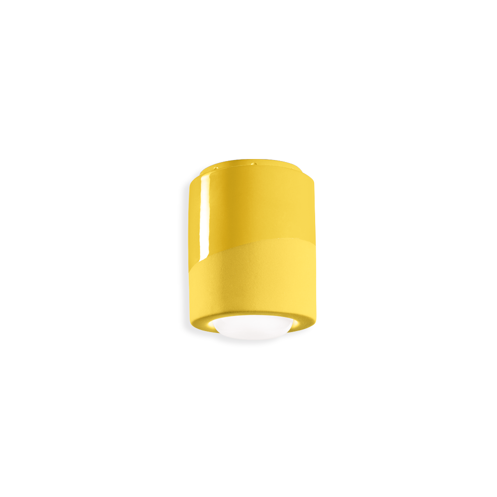 yellow Study area ceiling light 