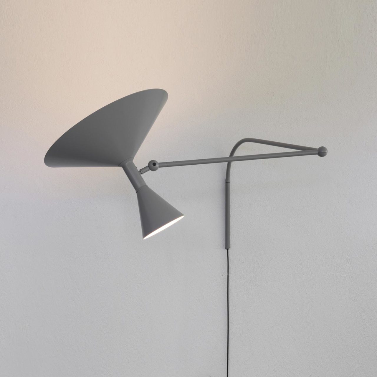 Designer wall light completely adjustable task light for Study table , Workshops, Work Desk