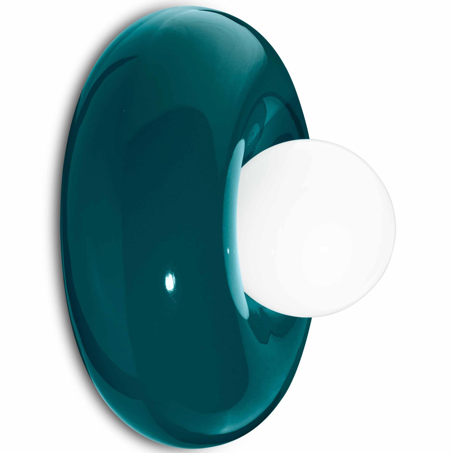 dark green colored  wall light