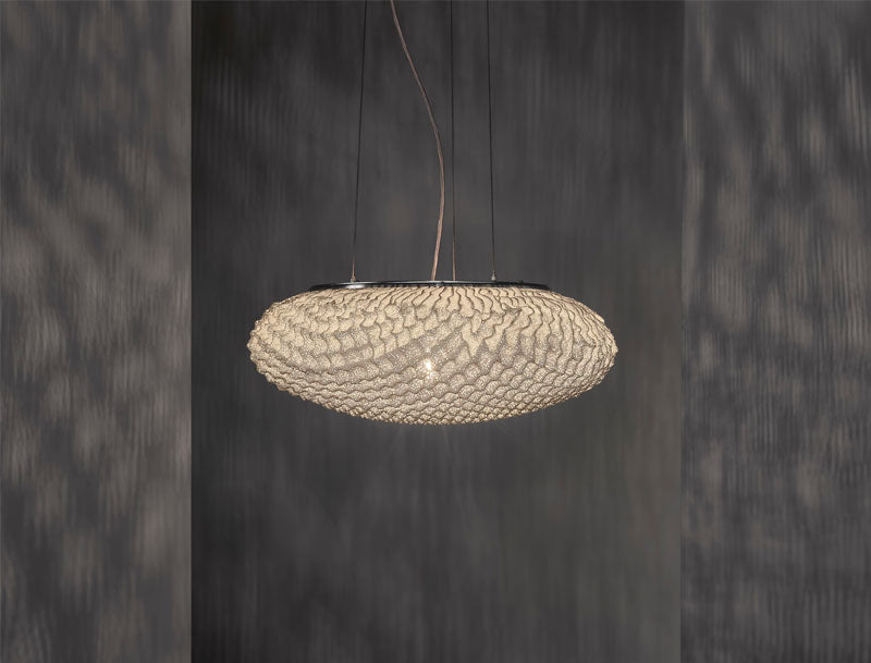 Luxurious textured hanging Light 