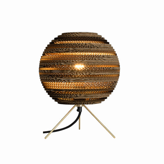 Natural brown sustainable table lamp
