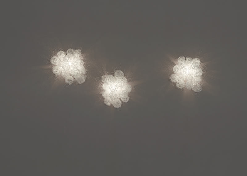 white Bubbles  light Wall light 