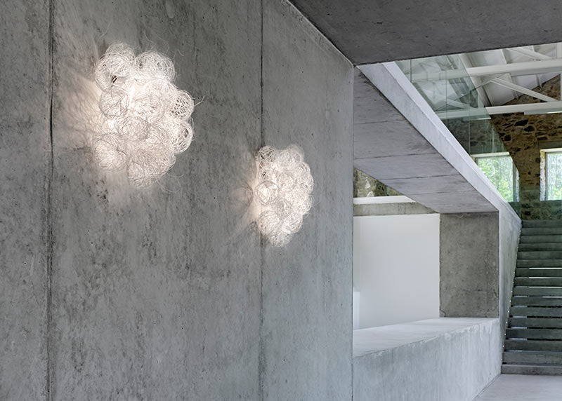 white Bubbles Wall lamp for Design studio 