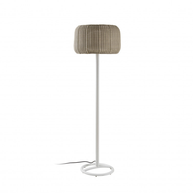 Rattan Designer Outdoor floor lamp 