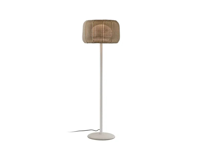 Rattan Outdoor floor lamp 